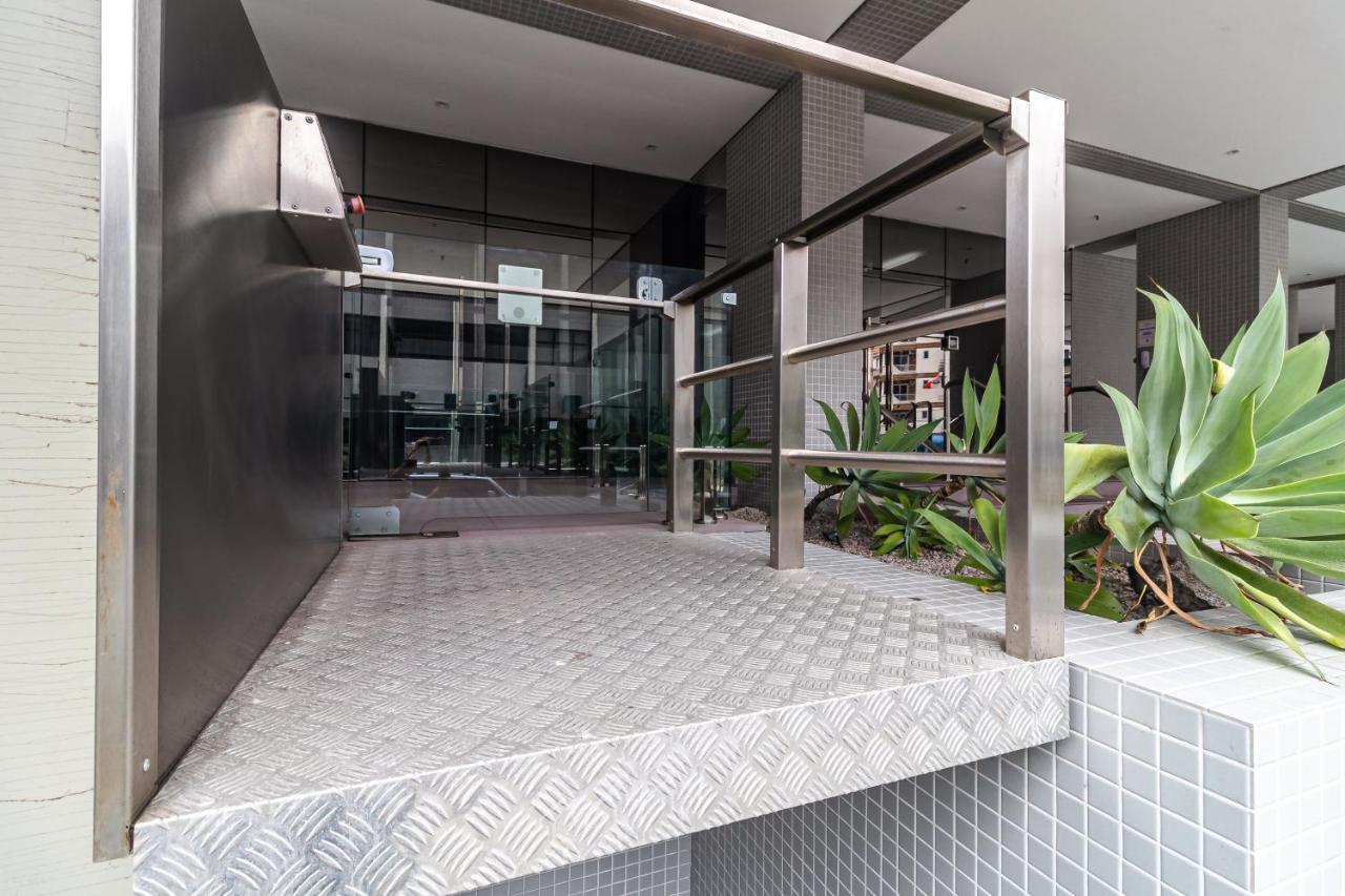 Apto Otima Localizacao A 100M Da Praia, Piscina, Ar Condicionado, Garagem E Portaria 24H Praia Grande  Exteriör bild
