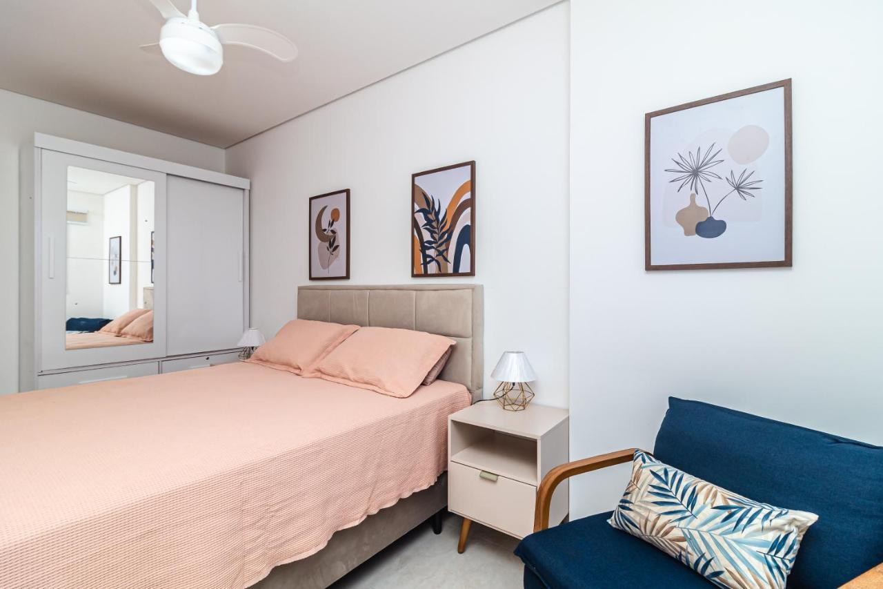 Apto Otima Localizacao A 100M Da Praia, Piscina, Ar Condicionado, Garagem E Portaria 24H Praia Grande  Exteriör bild