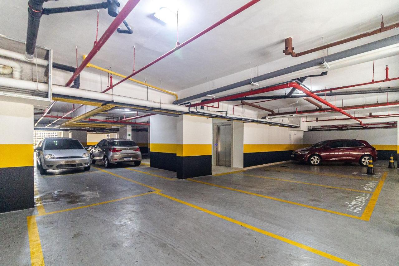 Apto Otima Localizacao A 100M Da Praia, Piscina, Ar Condicionado, Garagem E Portaria 24H Praia Grande  Exteriör bild